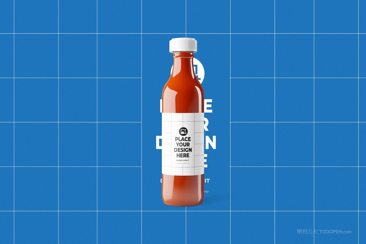 酱料瓶包装样机