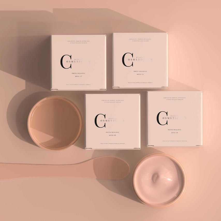 护肤品面膜样机