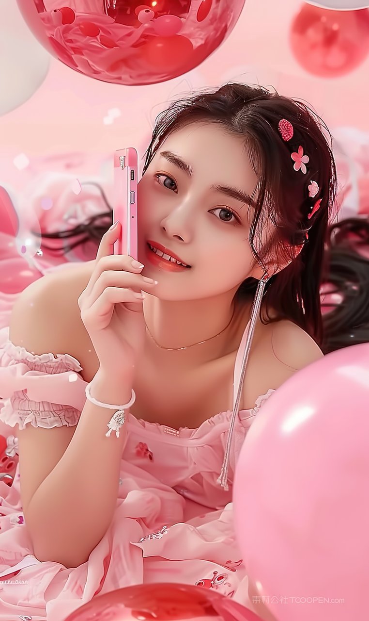 美容魅力时尚青春端庄美女彩妆女性美白高雅