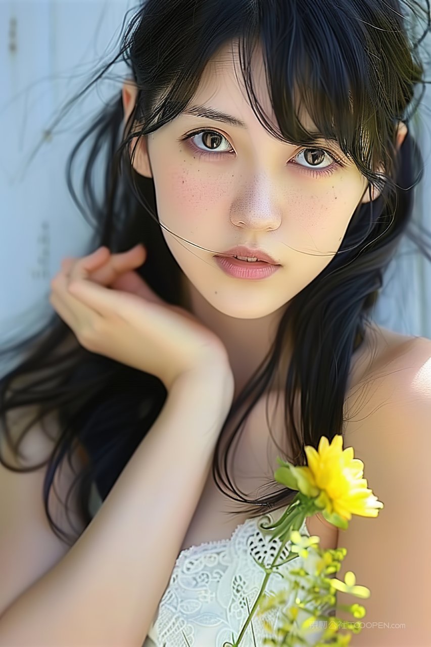 彩妆优美美容美女清纯青春女性魅力年轻时尚