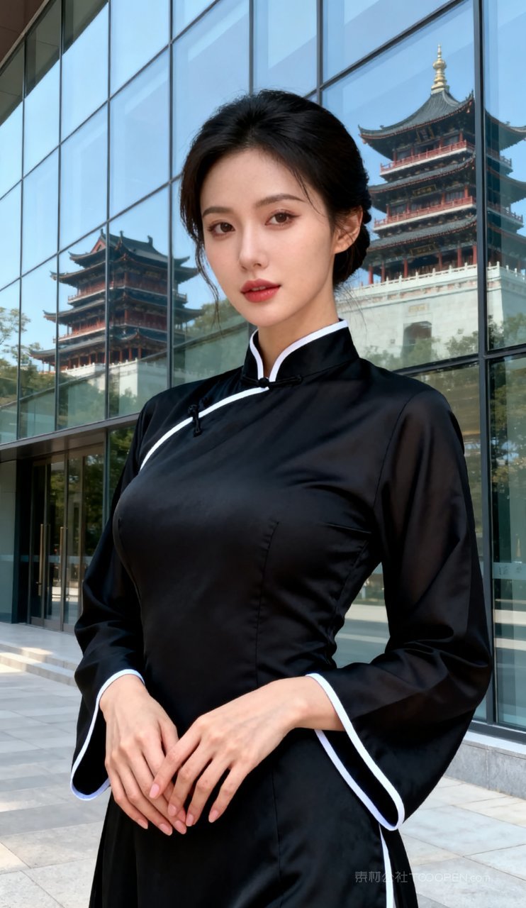 丰腴汉服写真古风美女性感女性美艳