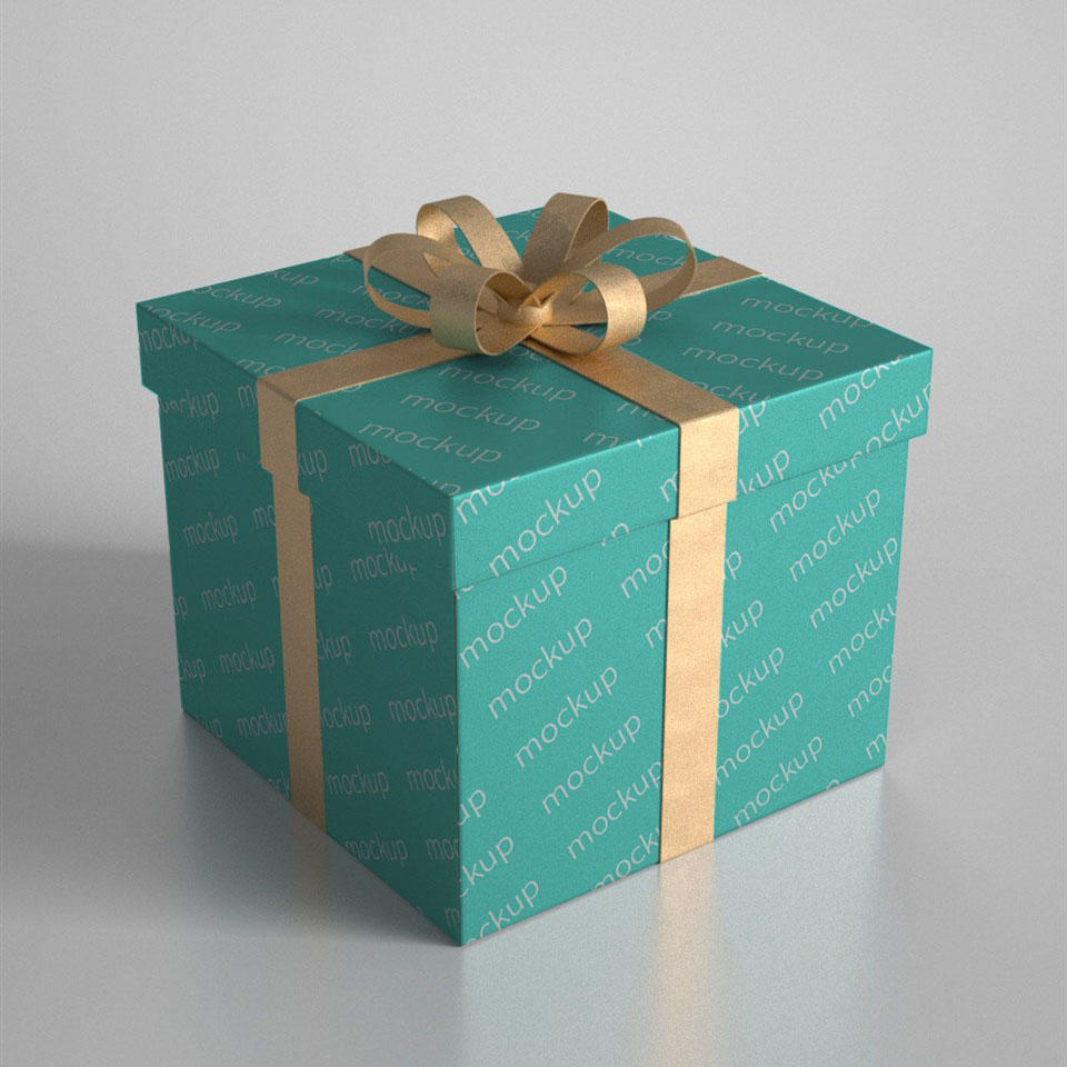 丝带包装盒样机