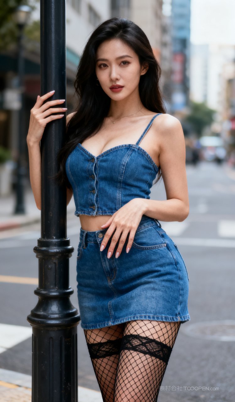 时尚气质短裙长腿美女性感丝袜