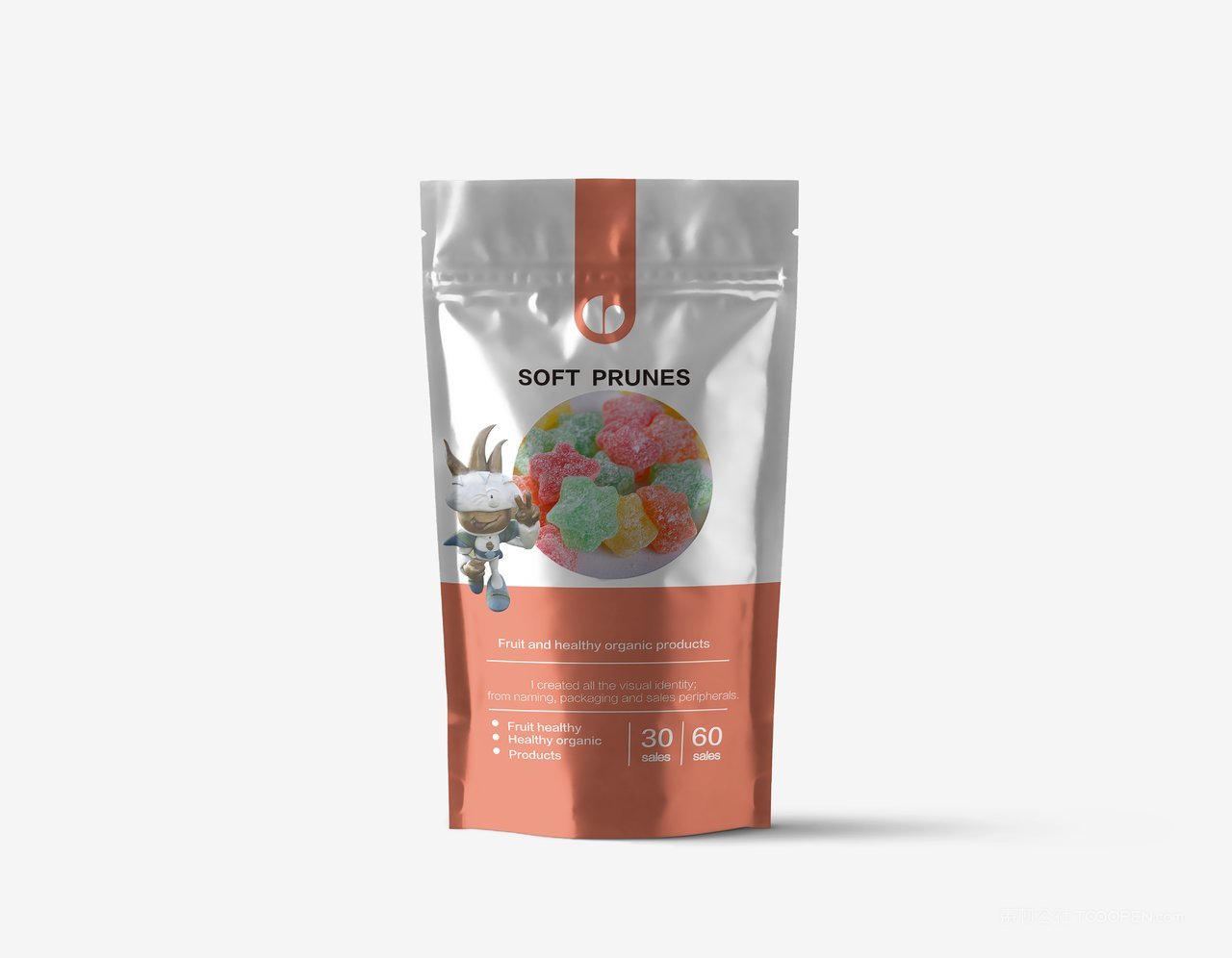 食品塑料包装样机