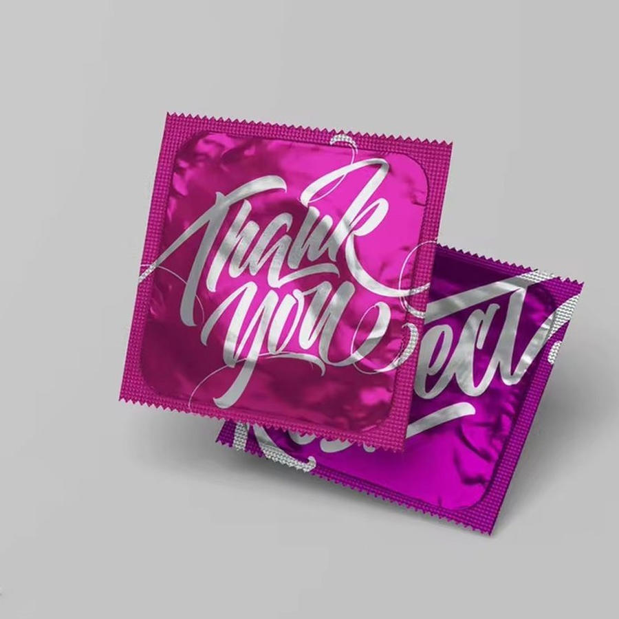 避孕套包装设计样机