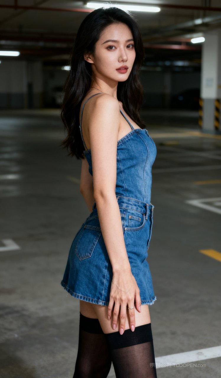 性感时尚短裙气质美女丝袜