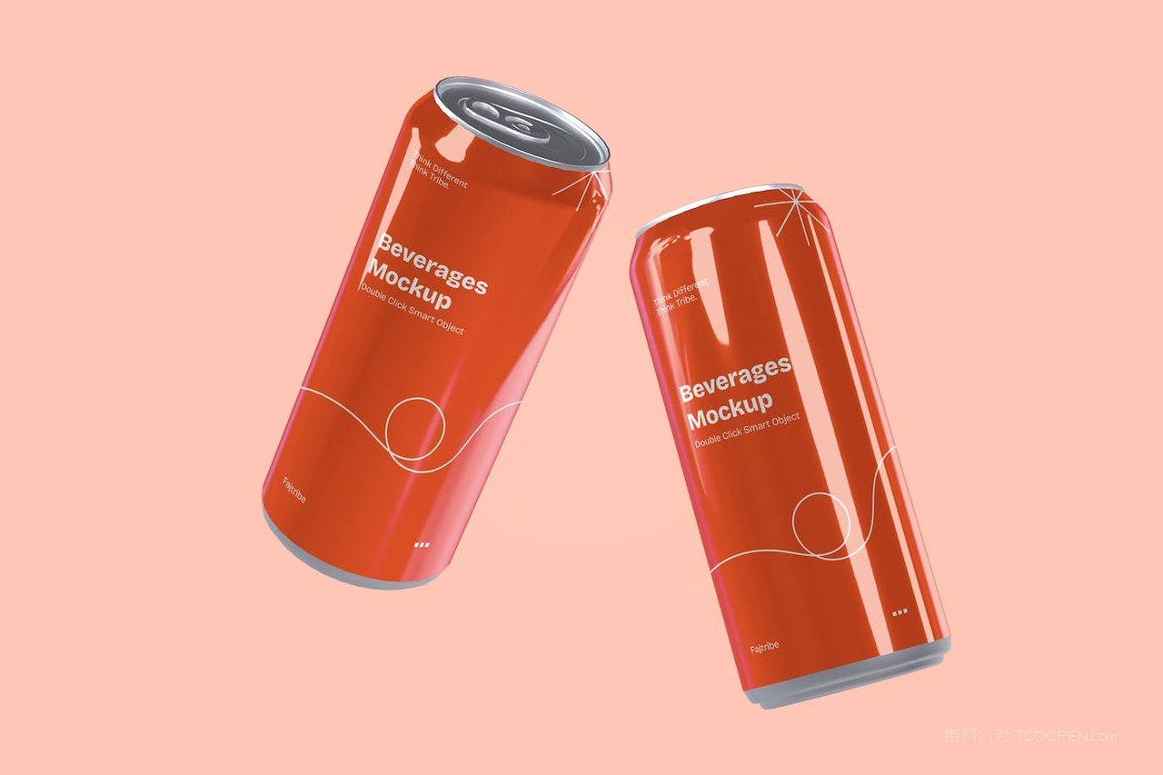 汽水饮料罐样机