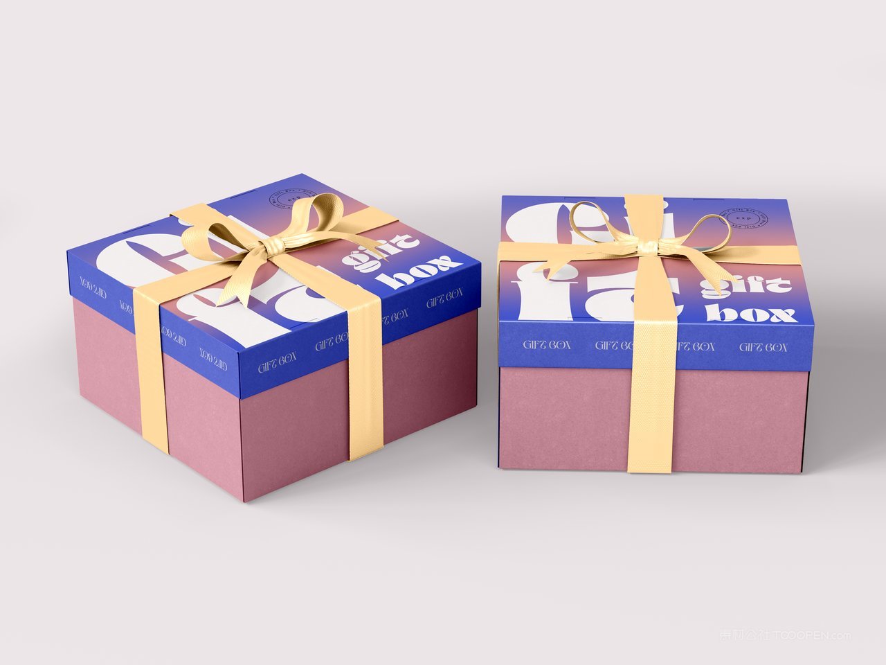 礼品盒包装样机
