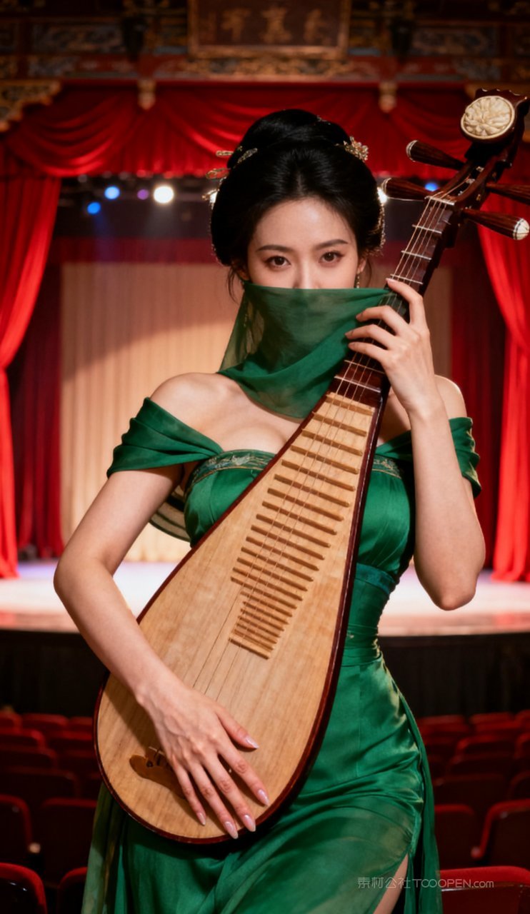 美女汉服性感妩媚少女古风大胸美艳