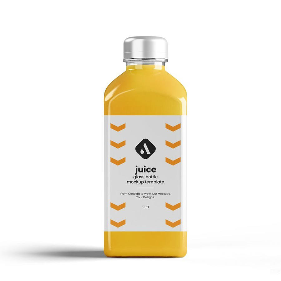 玻璃果汁瓶样机