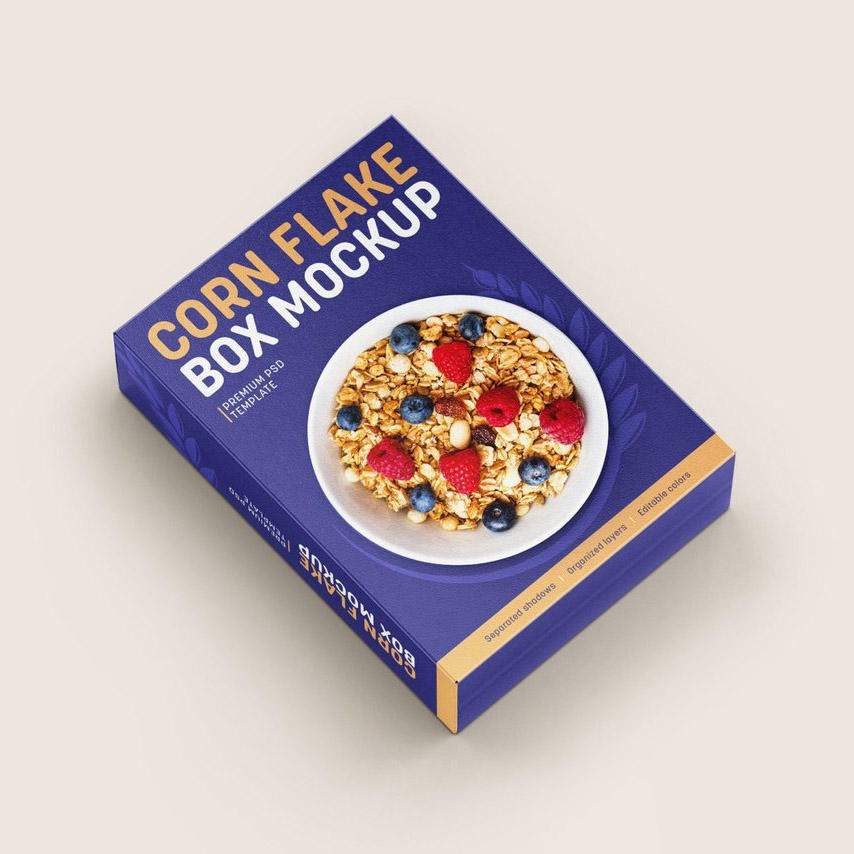 玉米片盒样机