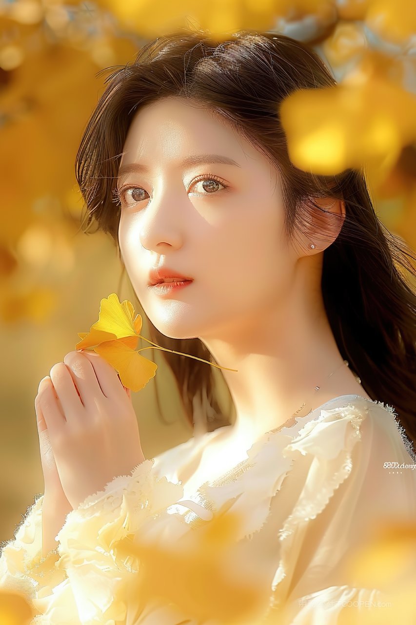 美女清纯优美时尚年轻青春女性魅力