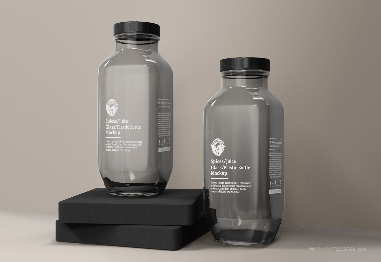 饮料玻璃瓶样机