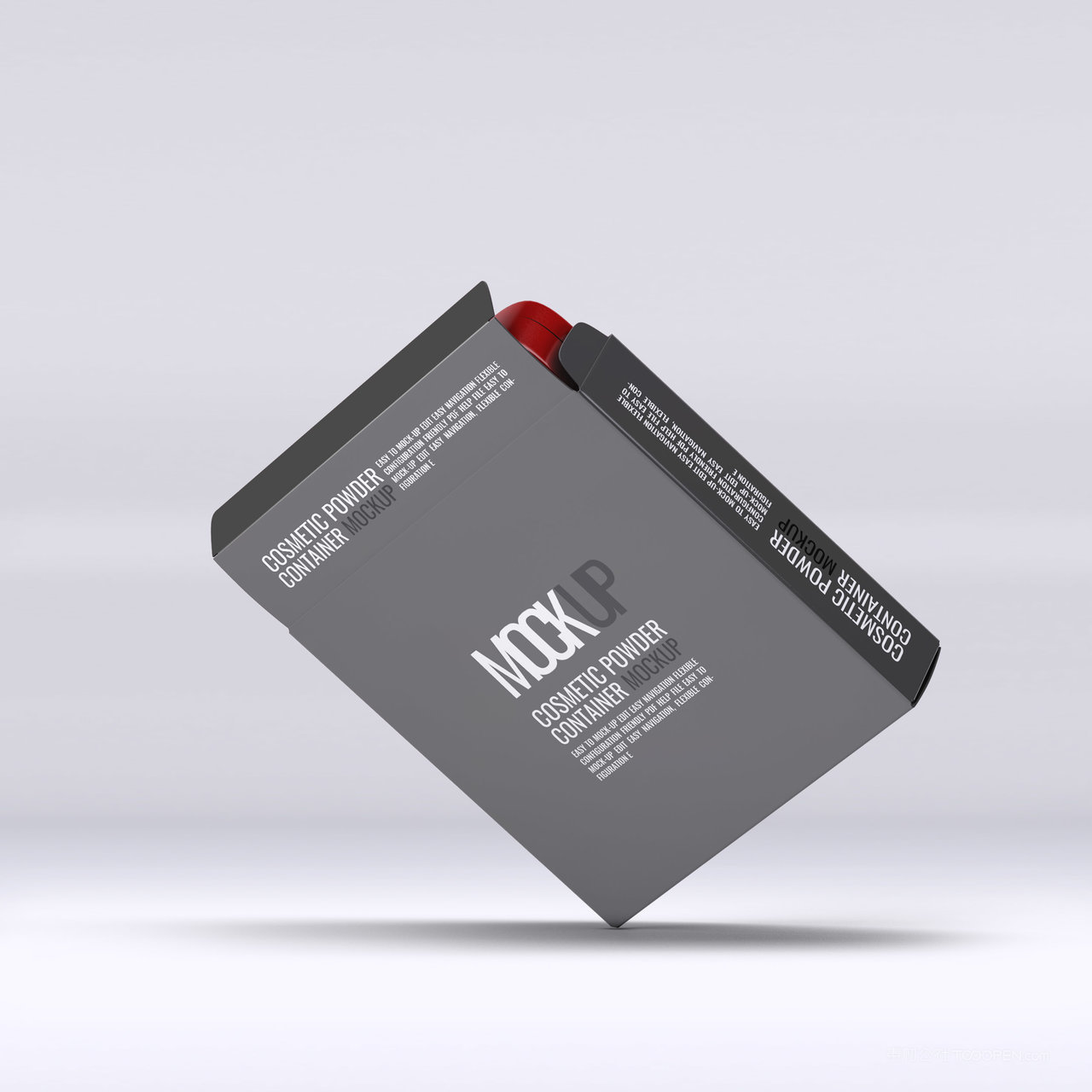 卡通包装盒子样机