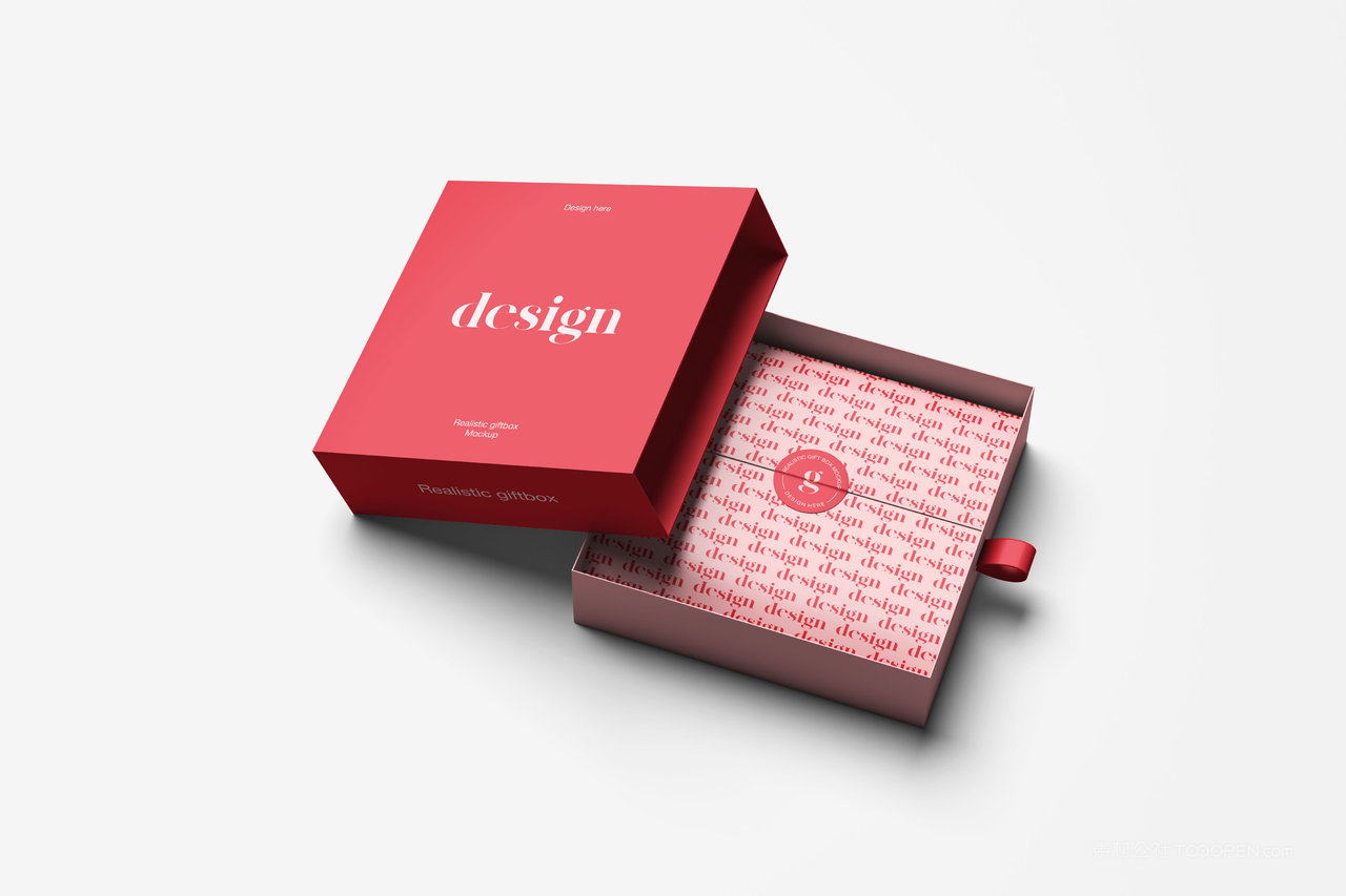 礼品盒包装样机