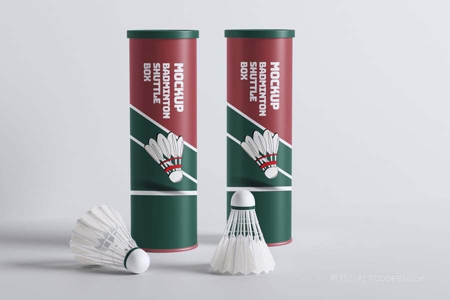 羽毛球包装羽毛球样机