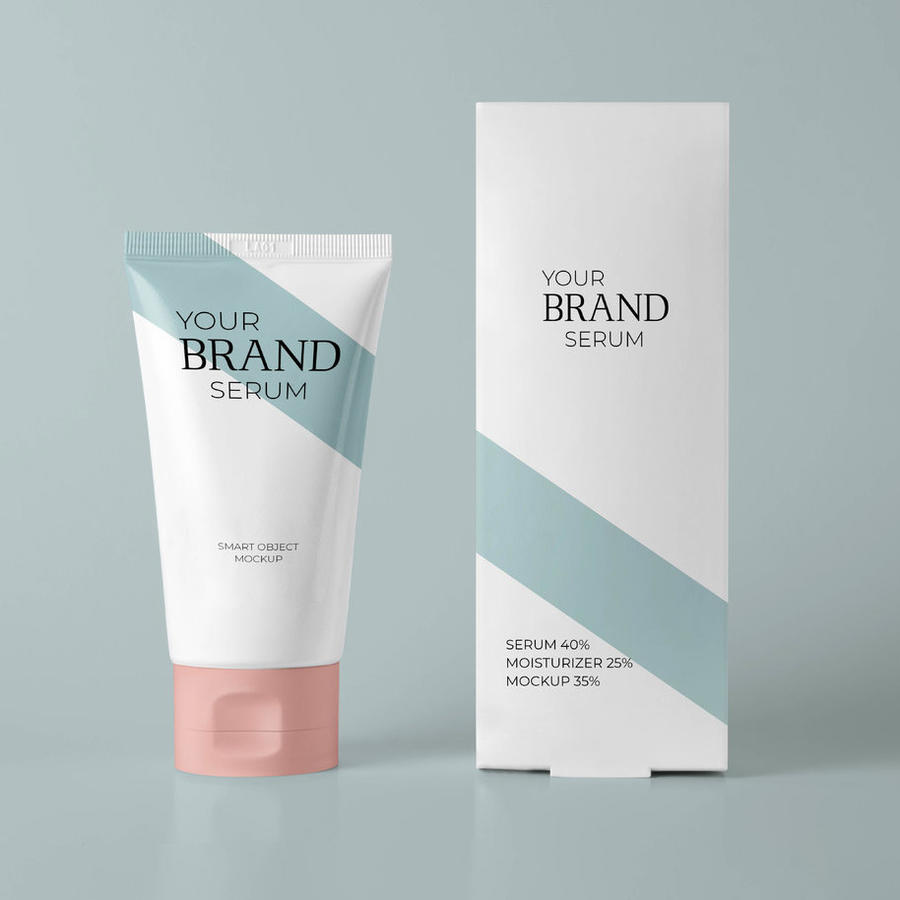 护肤品包装样机