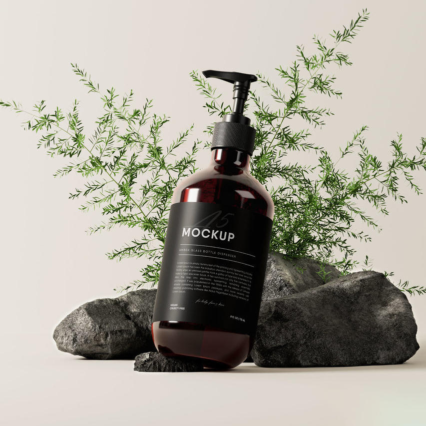 洗护用品按压瓶样机