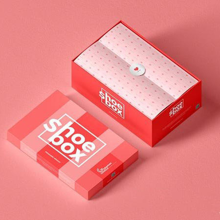 鞋盒包装样机