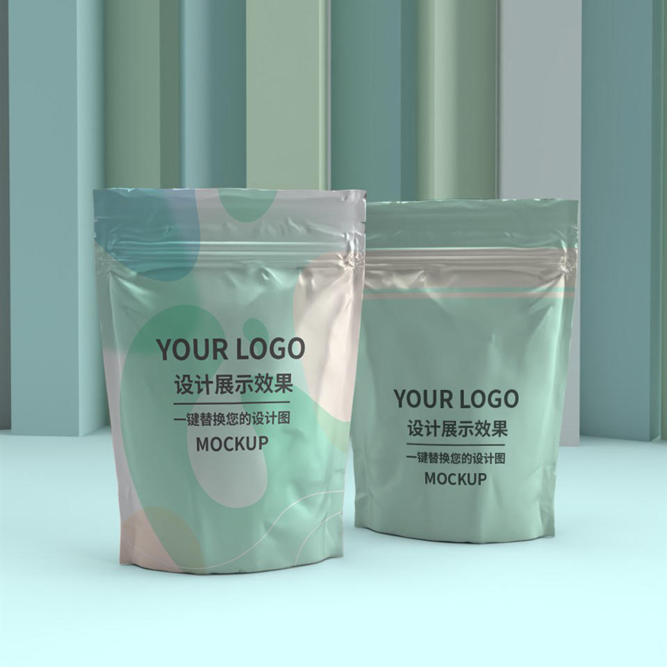 银箔密封自立袋效果样机
