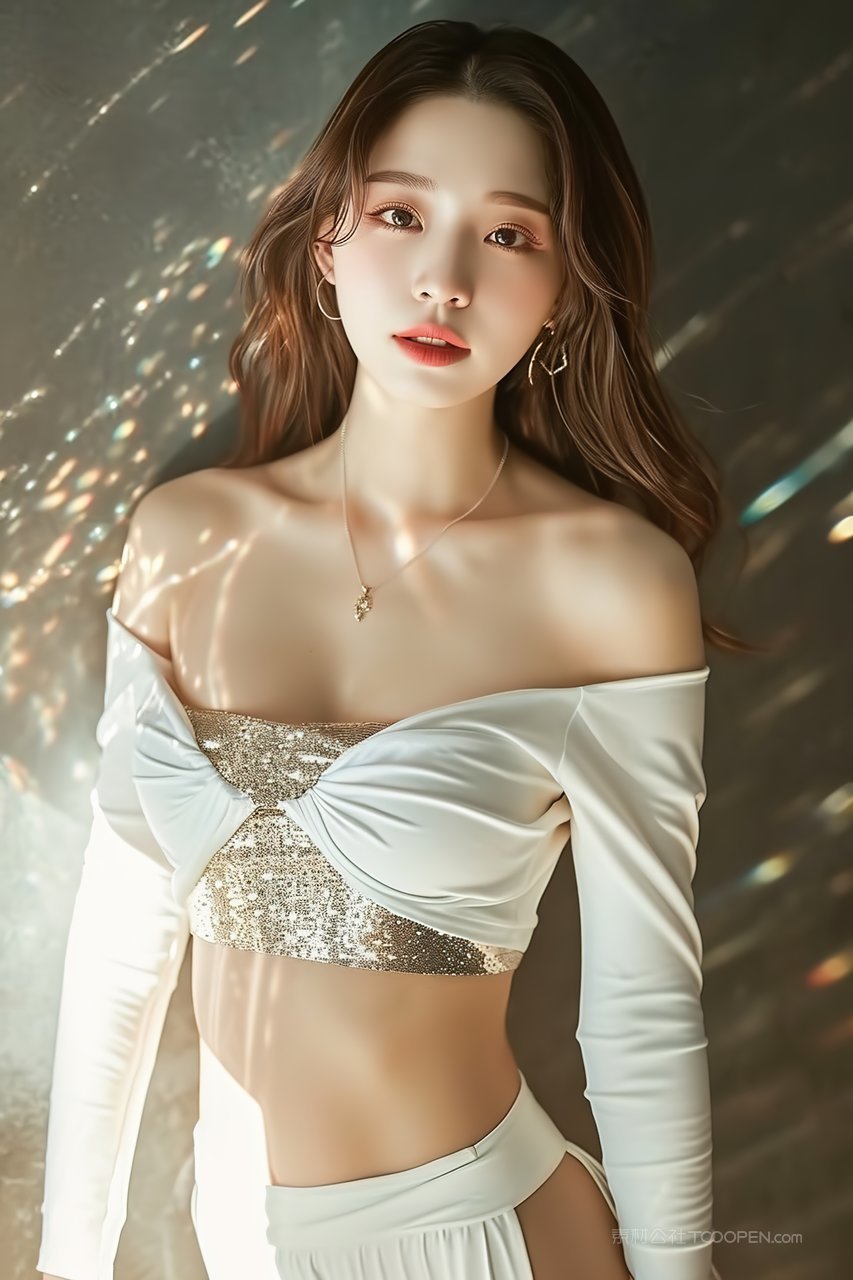 气质可爱长发青年女性清纯高清性感摄影