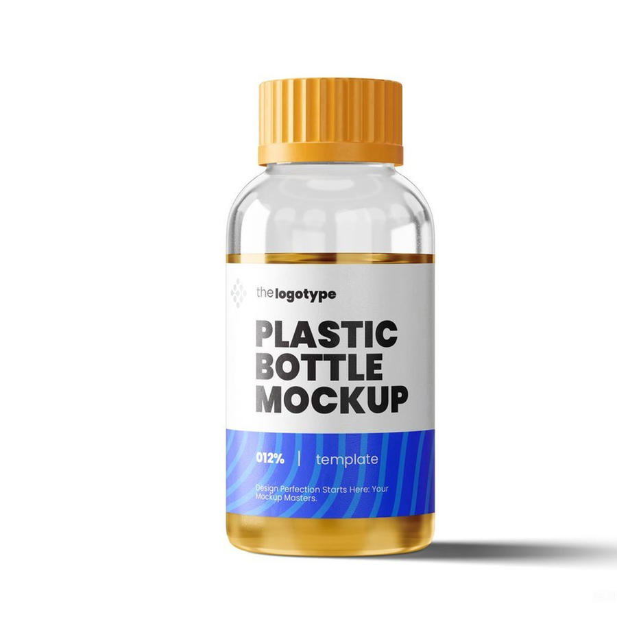 小塑料瓶药品样机