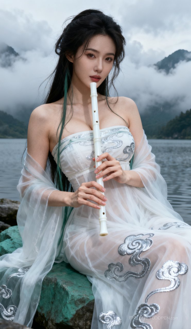 摄影汉服女性美艳性感美女丰腴古风