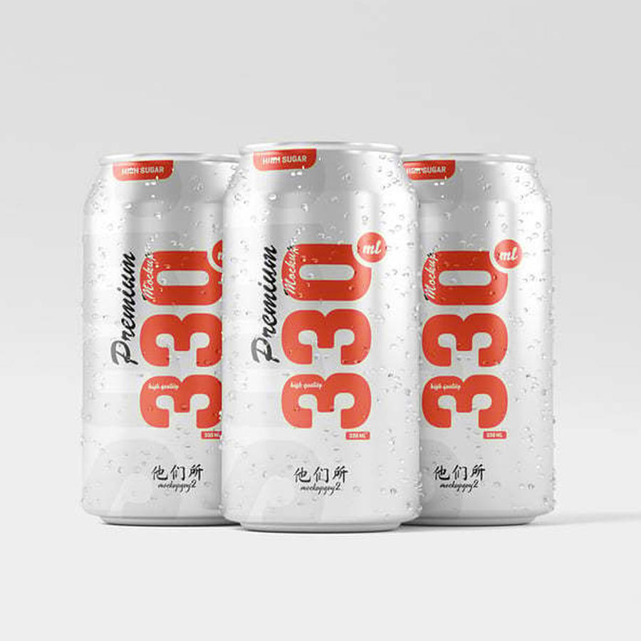 330毫升汽水罐样机