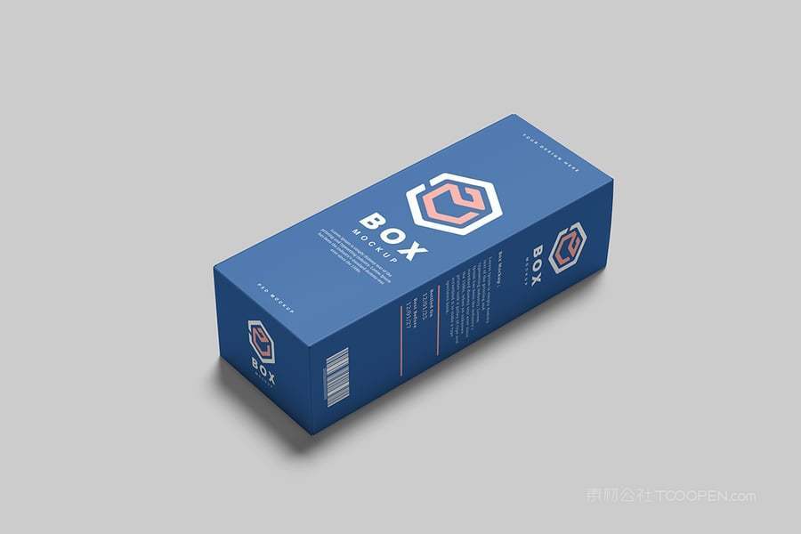 长方形小盒子样机