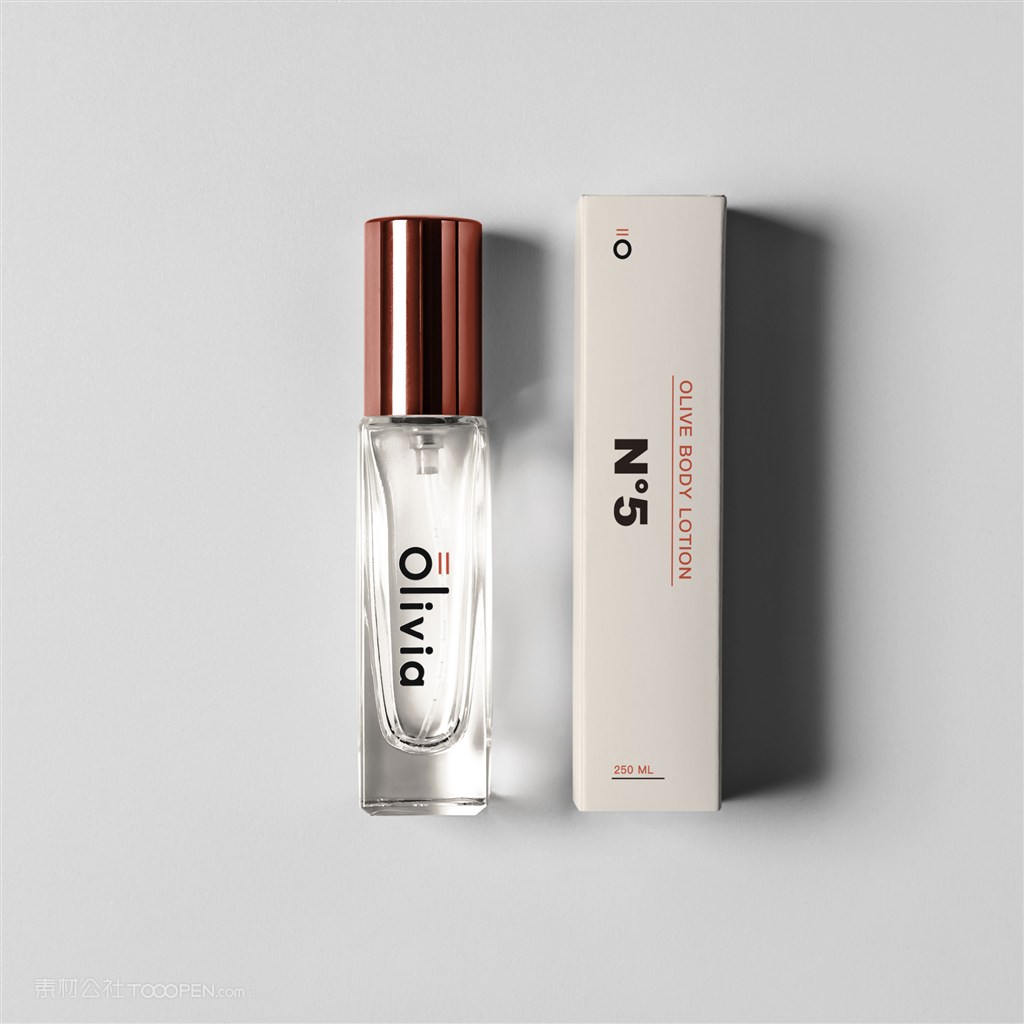 香水护肤品包装样机