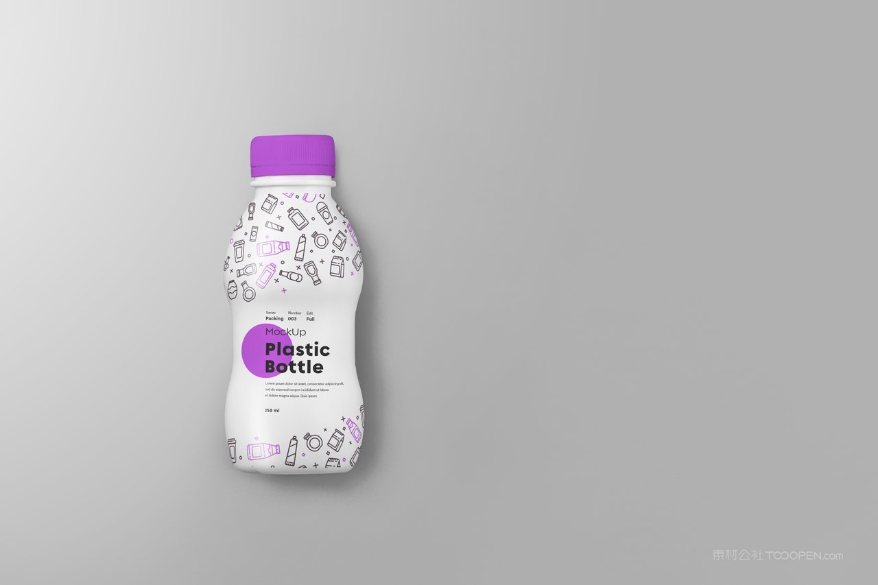 小塑料瓶样机