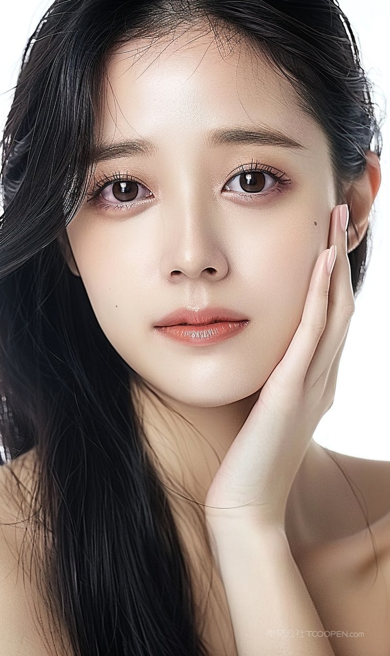 女性美白少女魅力气质迷人高雅