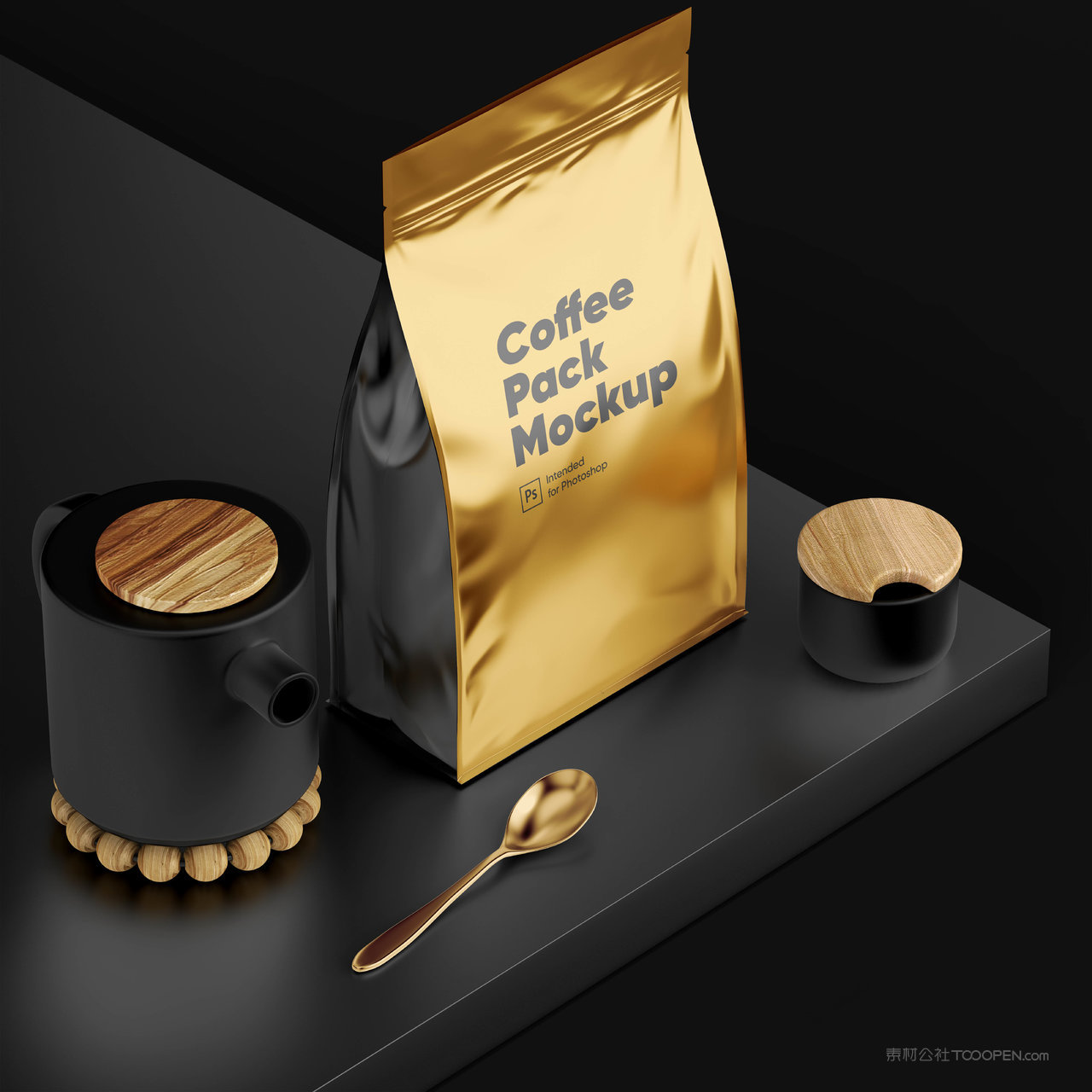 咖啡包装袋样机