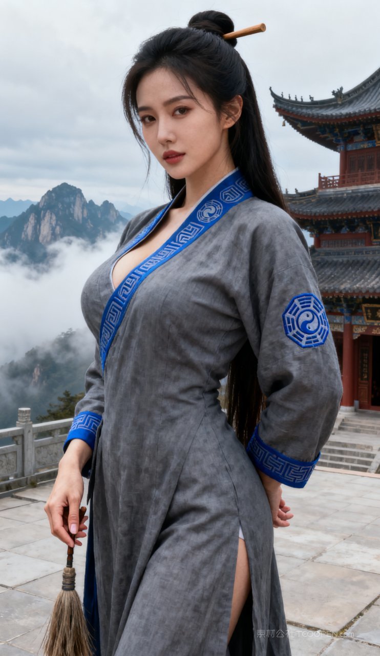 少女美女美艳国风汉服古风性感大胸妩媚