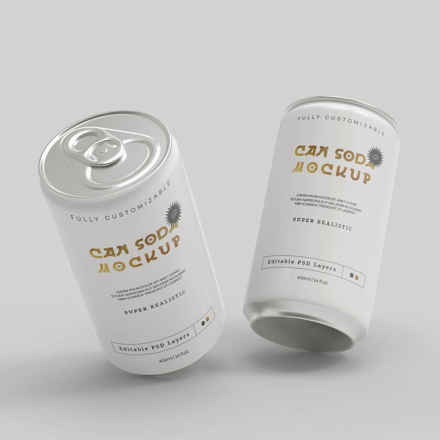 易拉罐包装样机