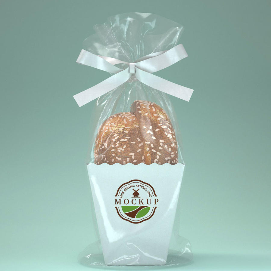 透明食品包装袋样机