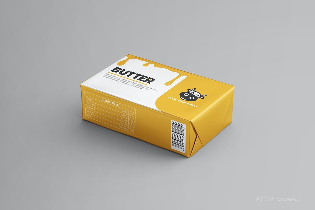 黄油箔包装样机