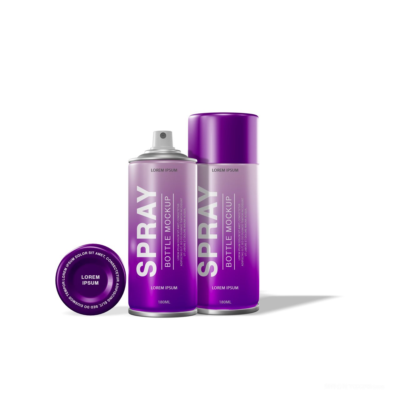 喷雾瓶包装样机