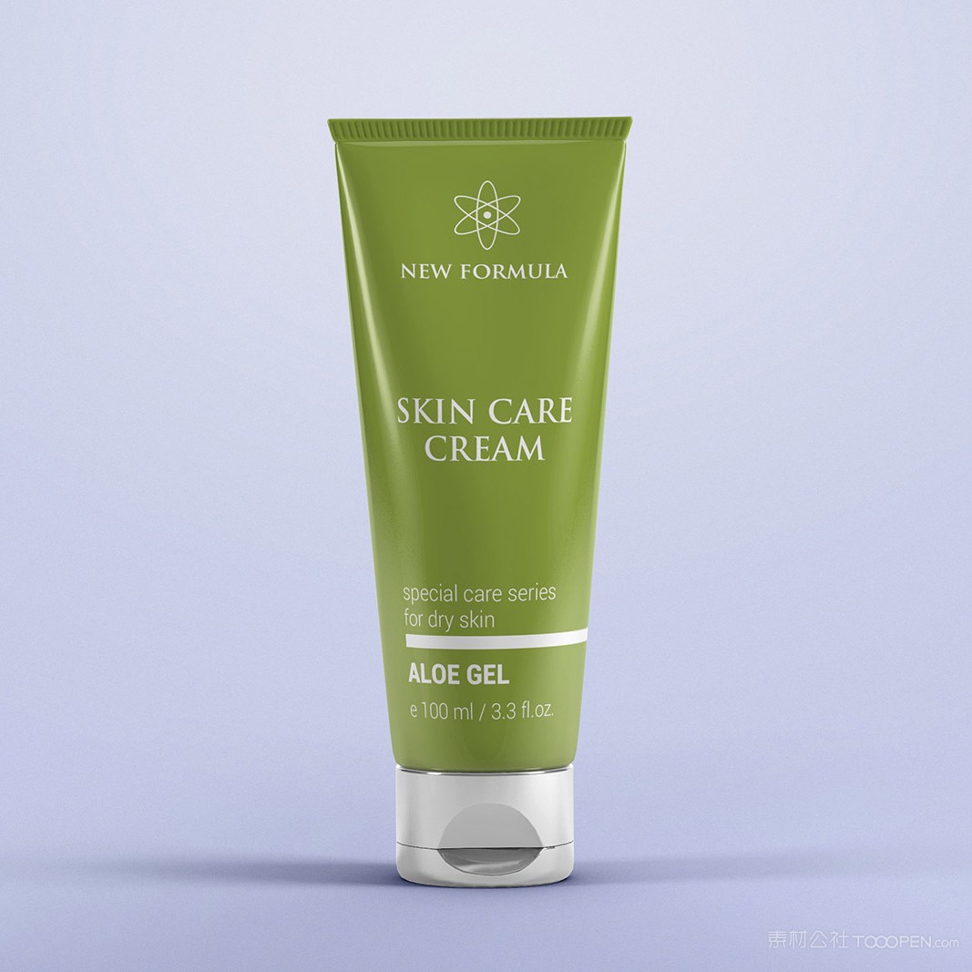 男士洗面奶包装样机