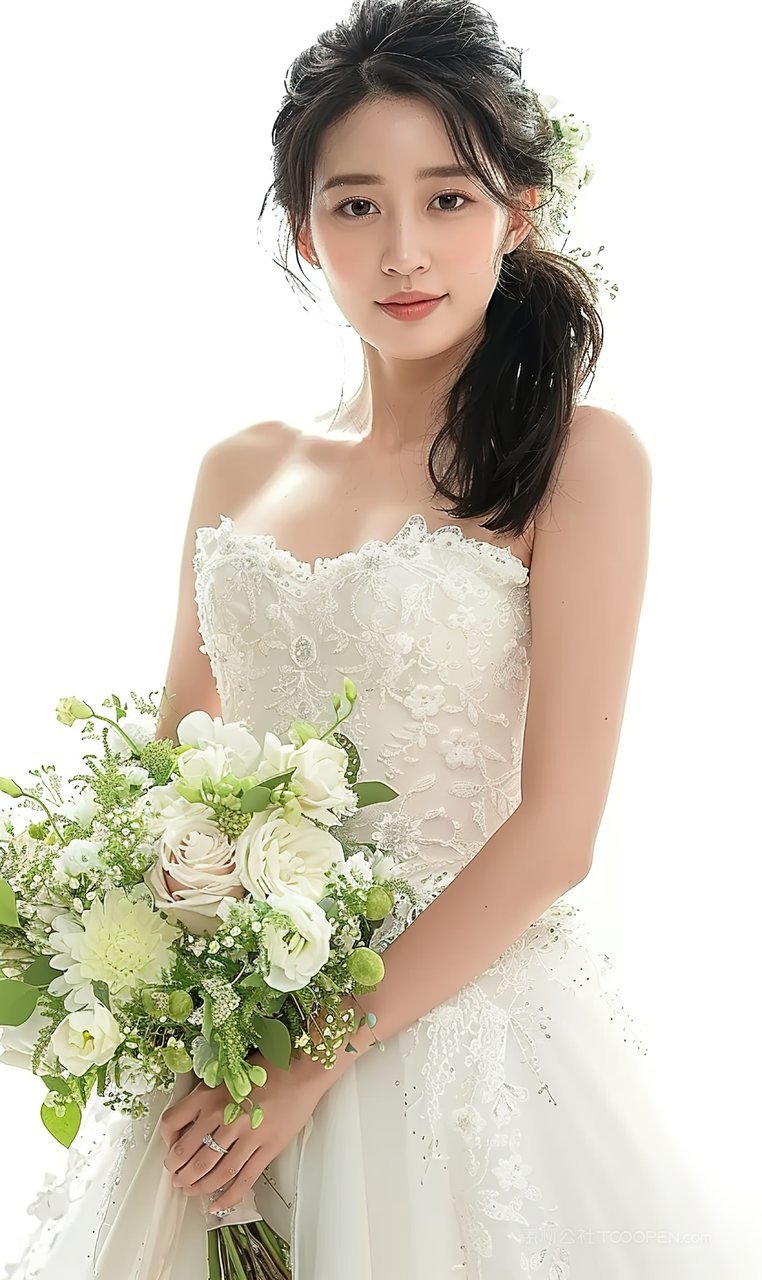 美发青春魅力活力美容彩妆盛装气质美女女性