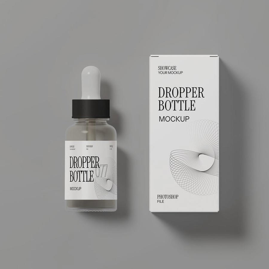 精华液包装样机