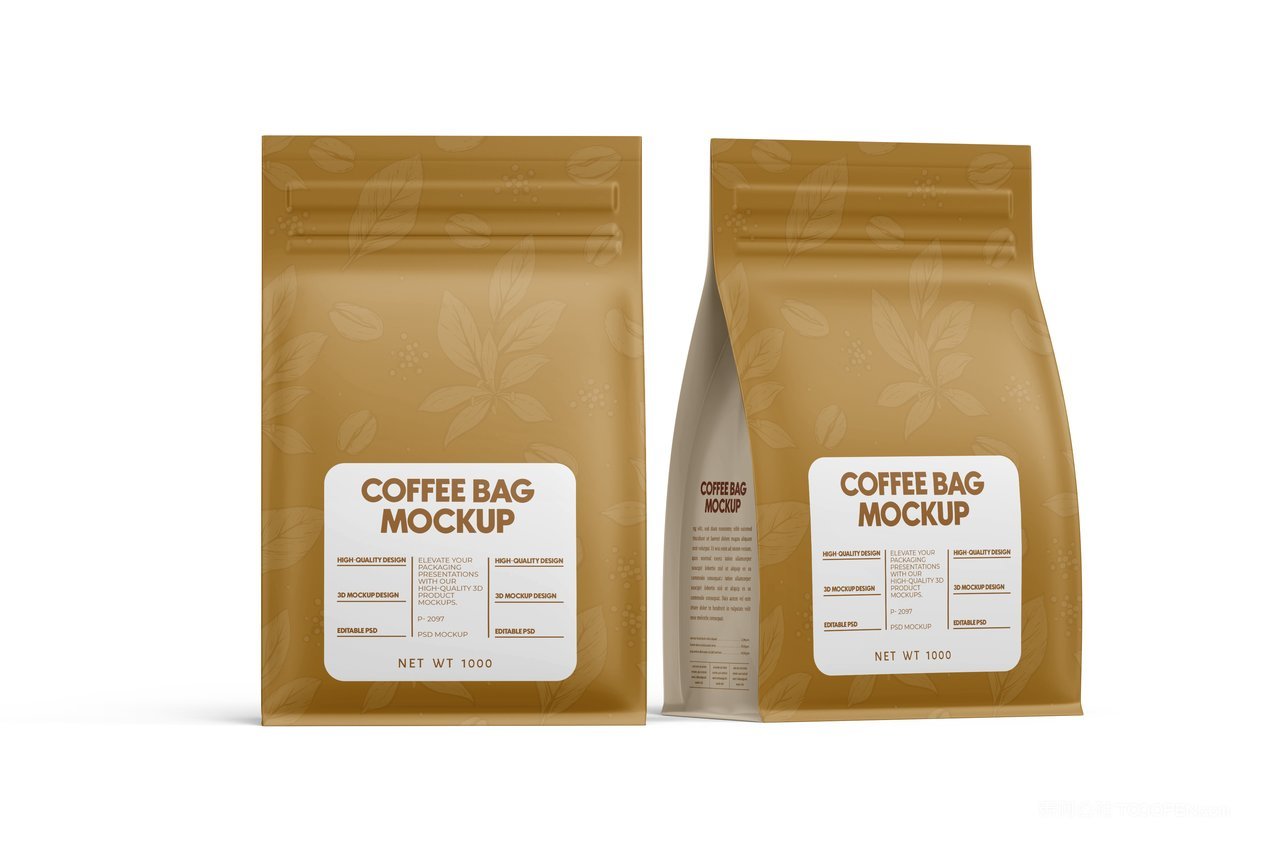 咖啡包包装样机