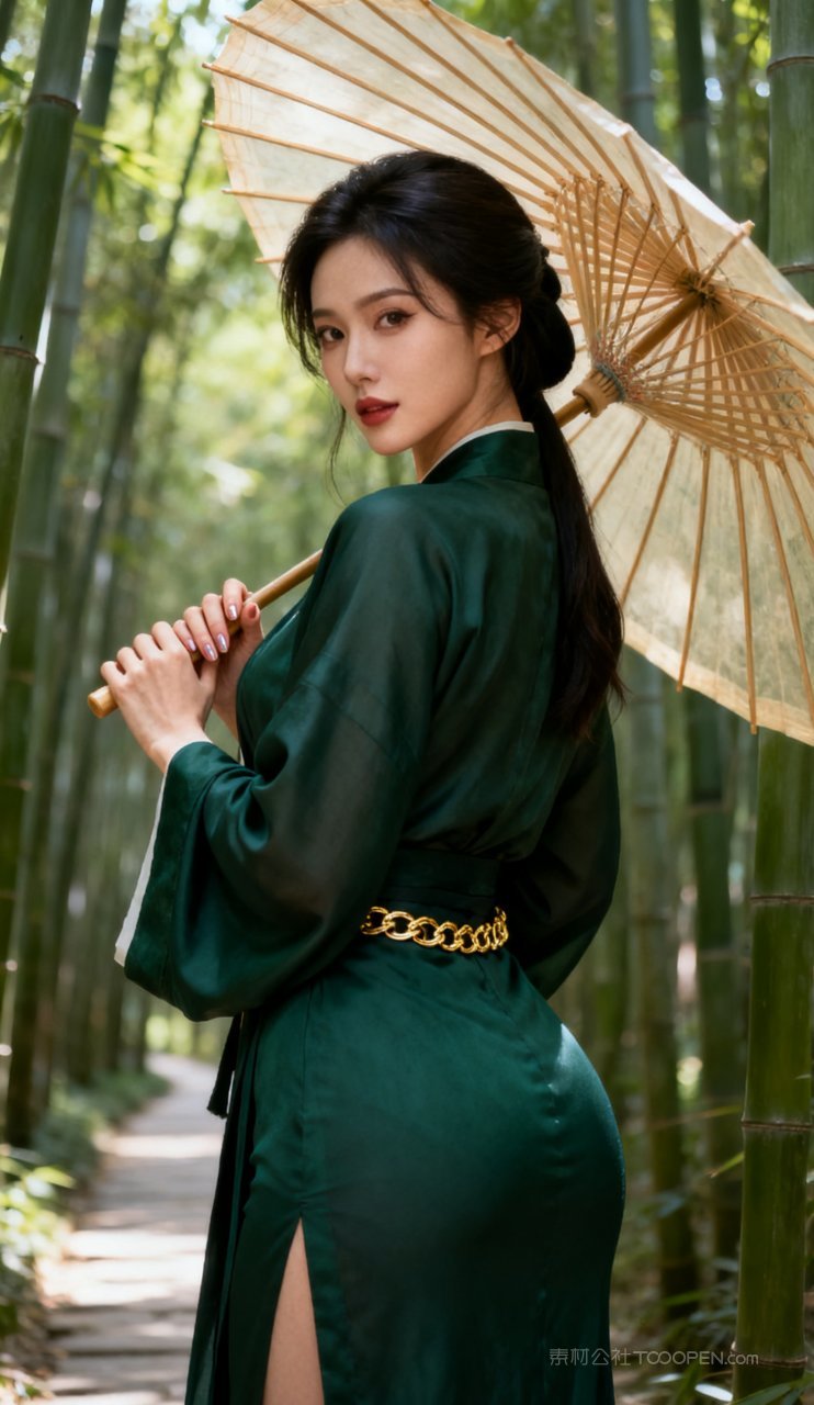 美女古风丰腴汉服摄影性感美艳女性