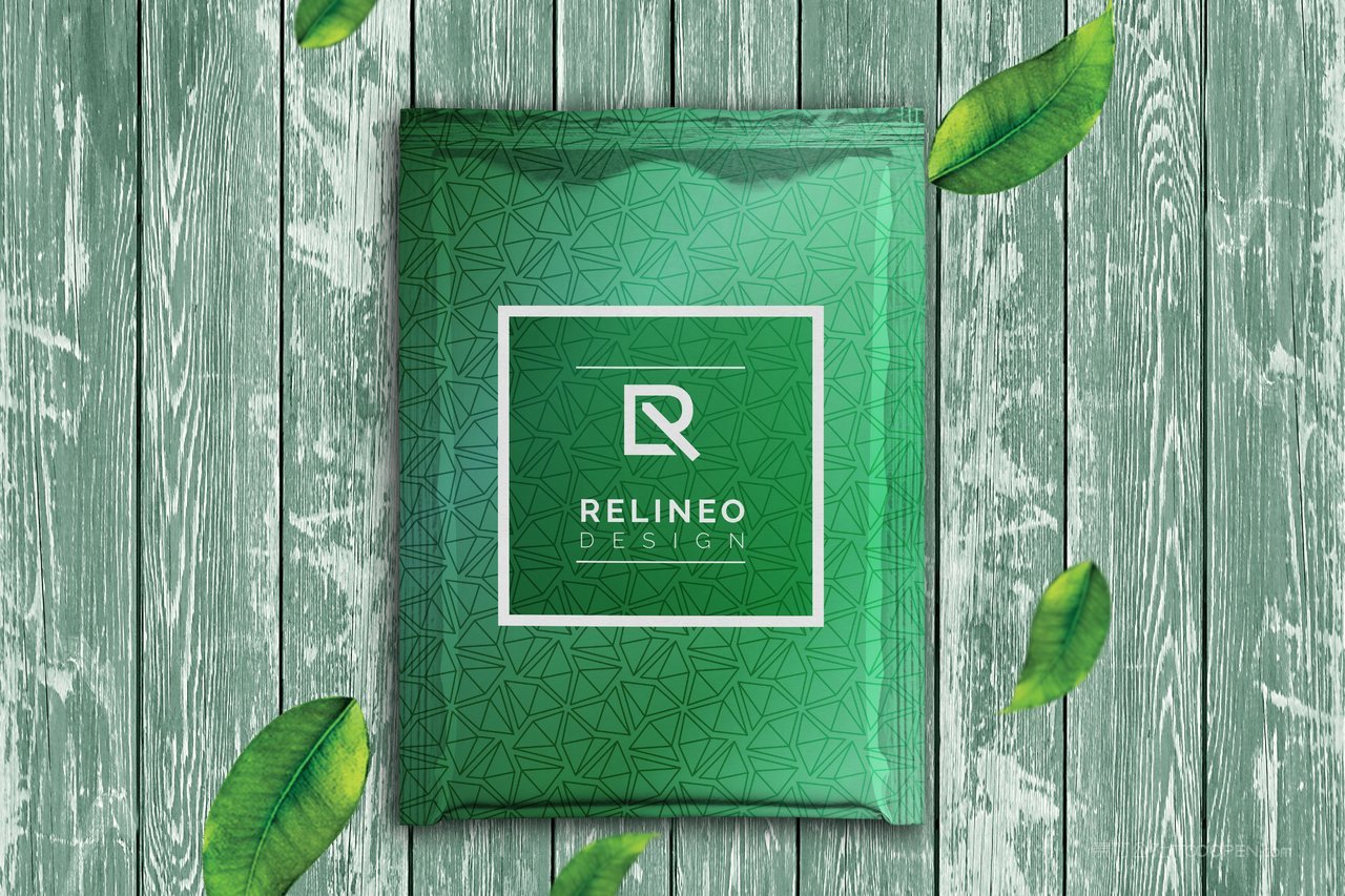 绿茶包装袋样机