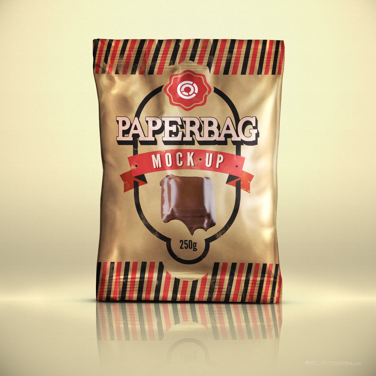 食品塑料包装样机模板