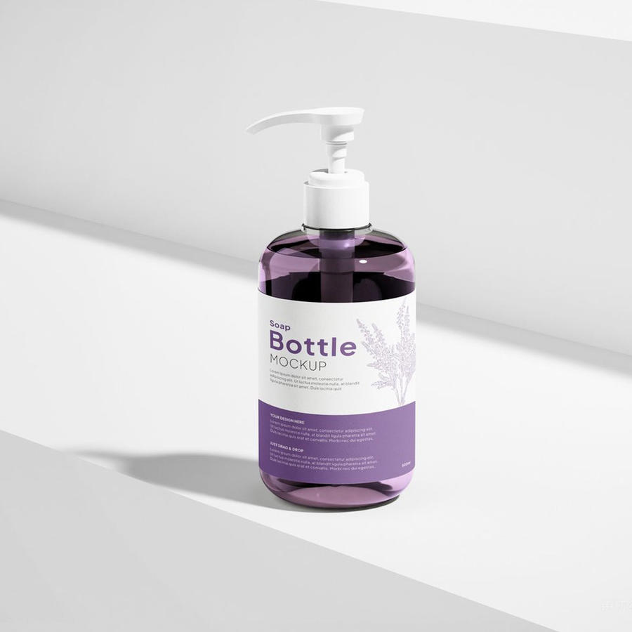 洗手液肥皂瓶样机