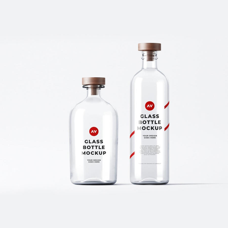 玻璃瓶包装样机