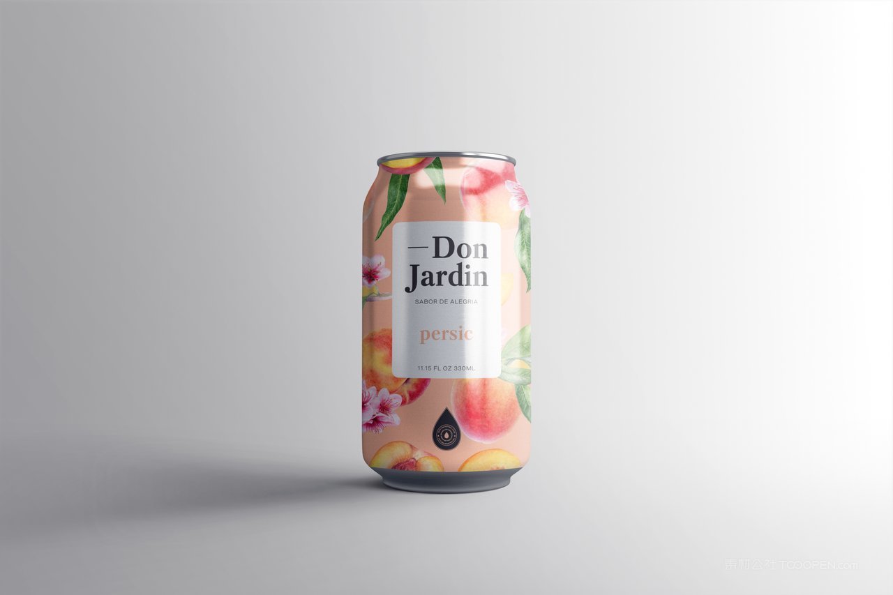 酒瓶饮料易拉罐样机素材