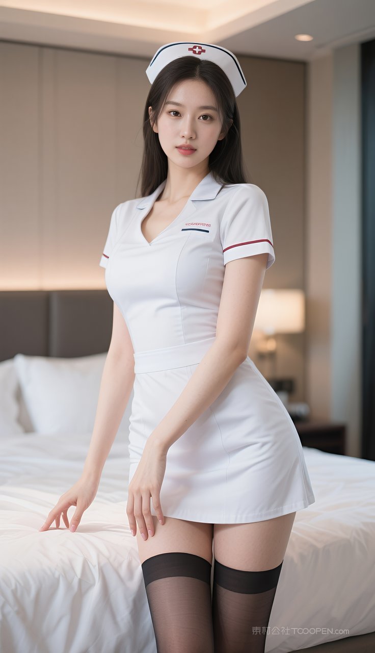 少女长腿短裙丝袜美女美腿模特制服