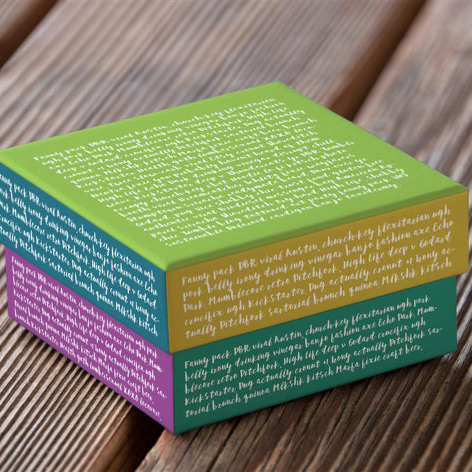 彩盒纸盒包装样机